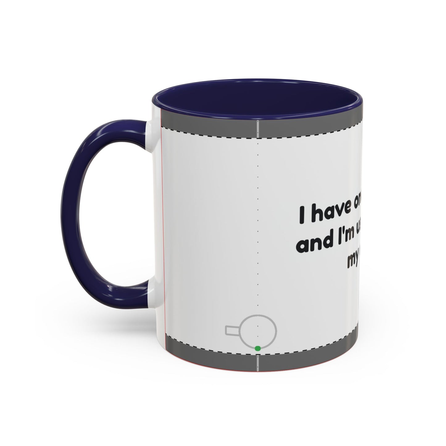 I have one spoon left coffee mug 11 oz