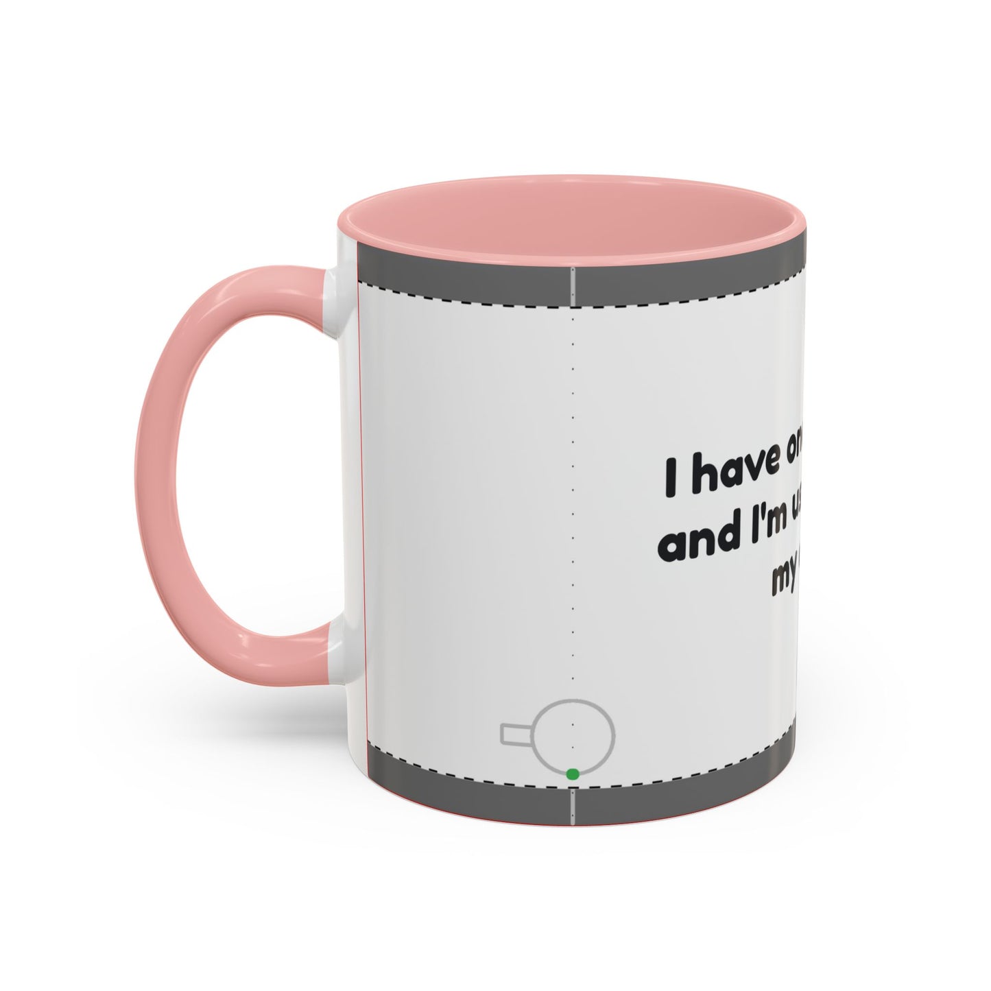 I have one spoon left coffee mug 11 oz