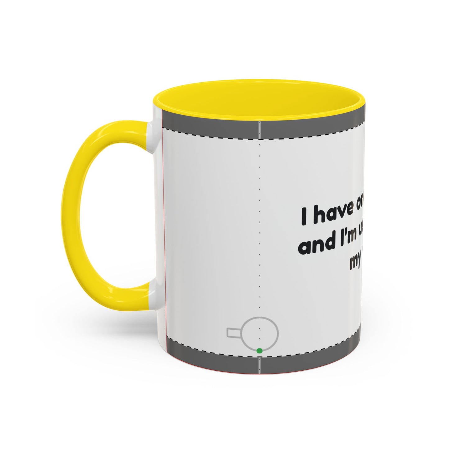 I have one spoon left coffee mug 11 oz