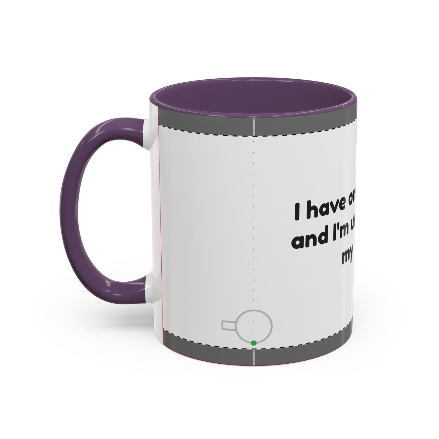 I have one spoon left coffee mug 11 oz