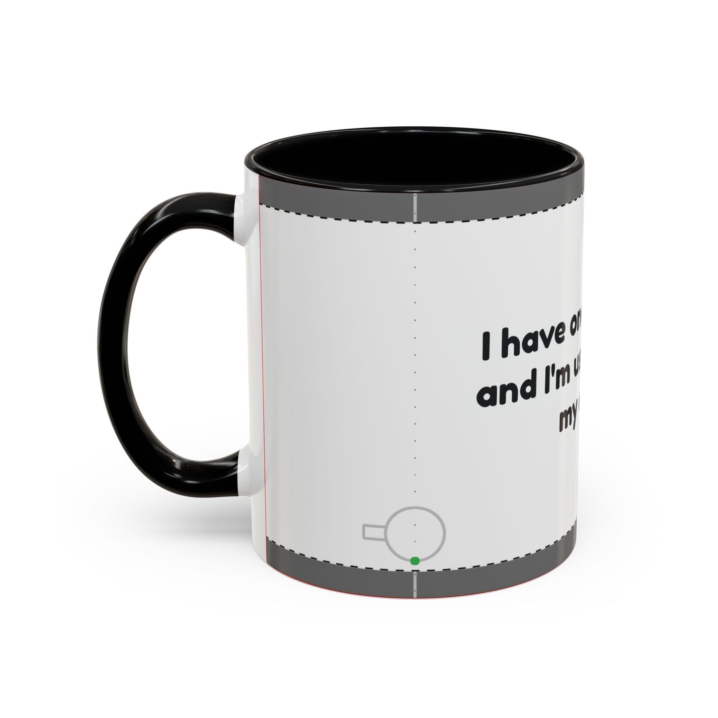 I have one spoon left coffee mug 11 oz