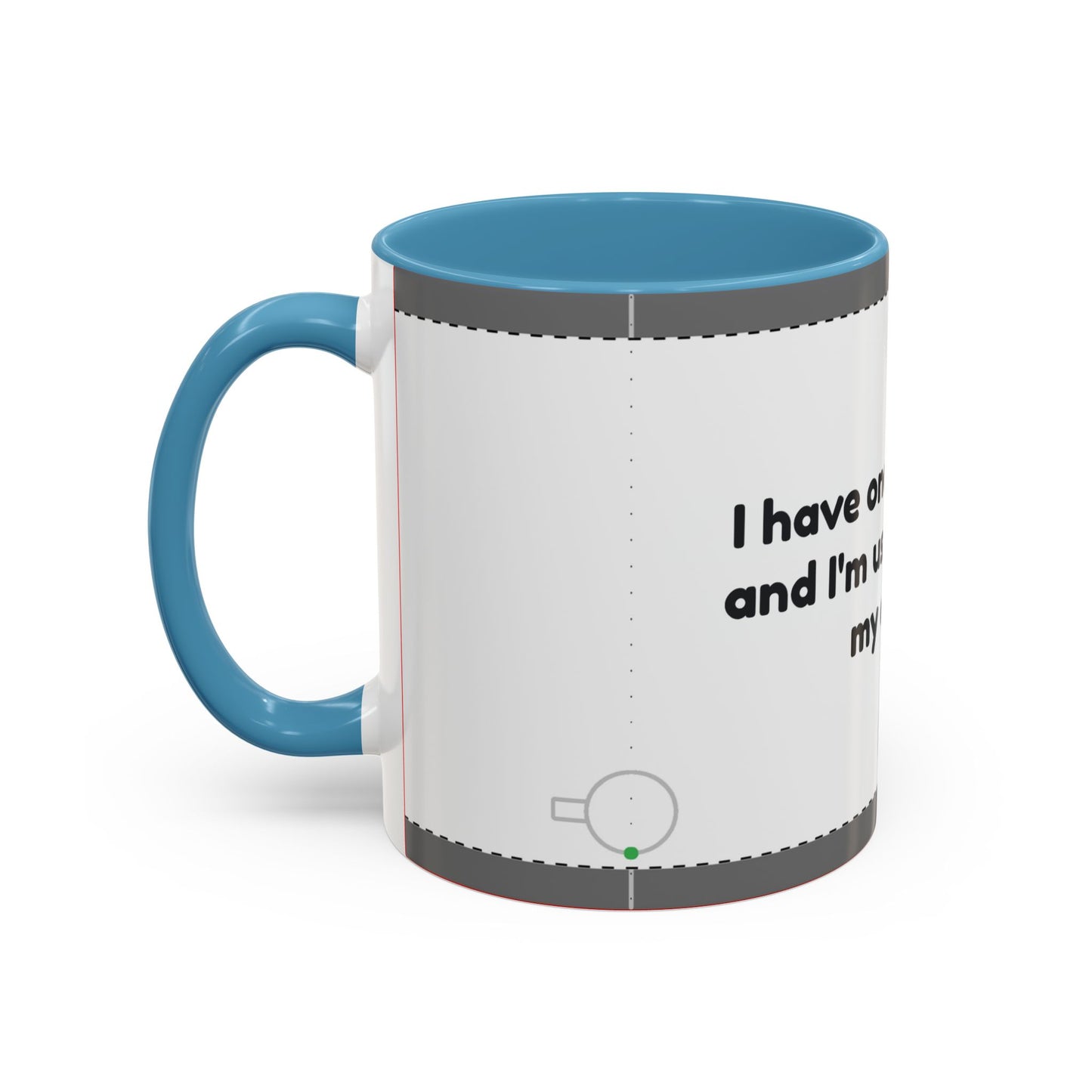 I have one spoon left coffee mug 11 oz